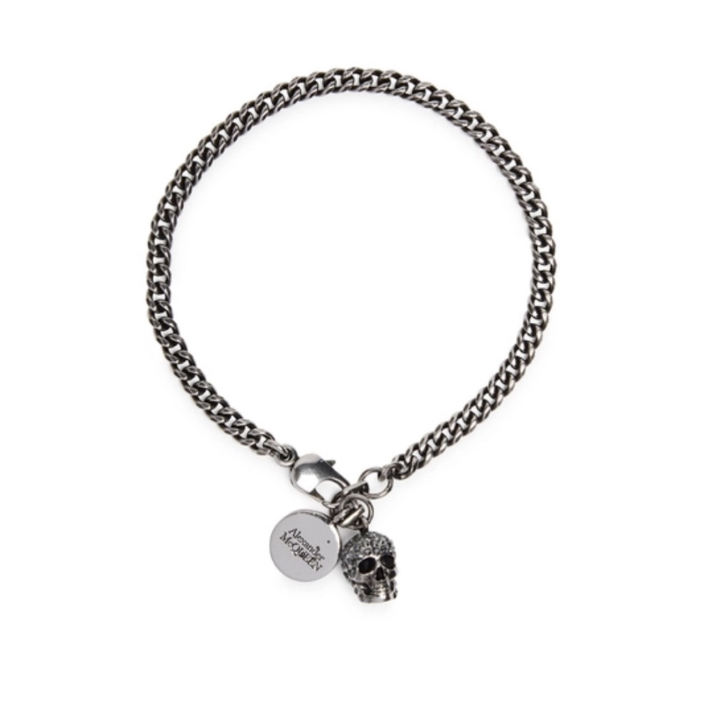 Alexander McQueen Chain Skull Bracelet